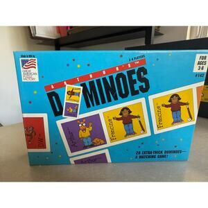 Vintage Arthur's Dominoes - PBS Great Condition!